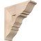 Ekena Millwork Balboa Traditional Smooth Bracket, Douglas Fir, 5 1/2"W x 18"D x 18"H BKT06X18X18BOA01SDF - alternate 1